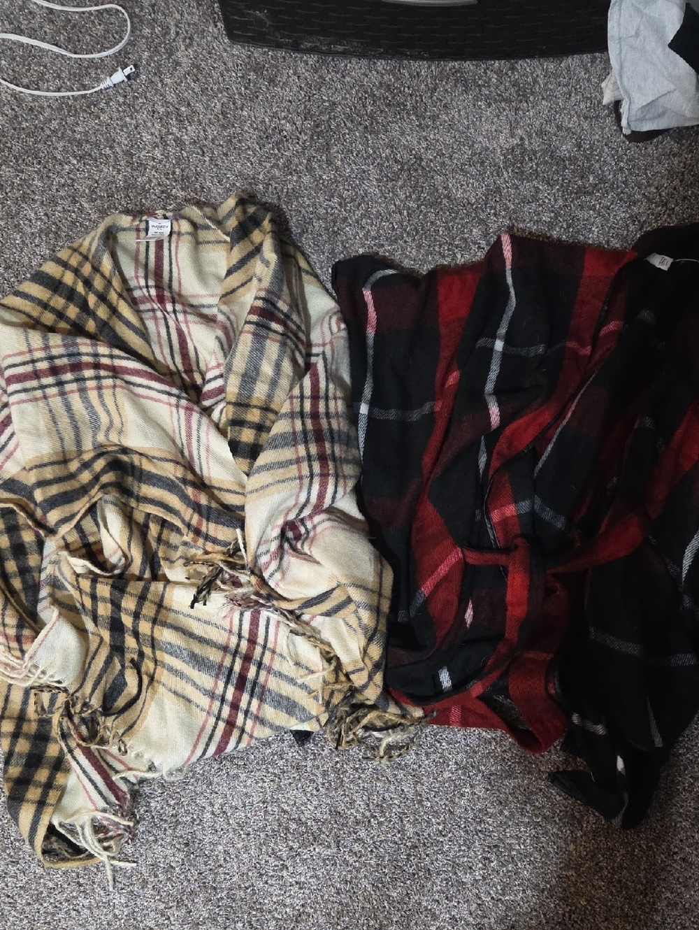 Set Of 2 Ponchos Super Warm And Cozy , Brand New! One Size Fits All!